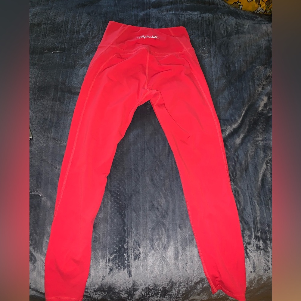 Hot pink alphalete leggings!